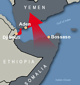 Map of Aden