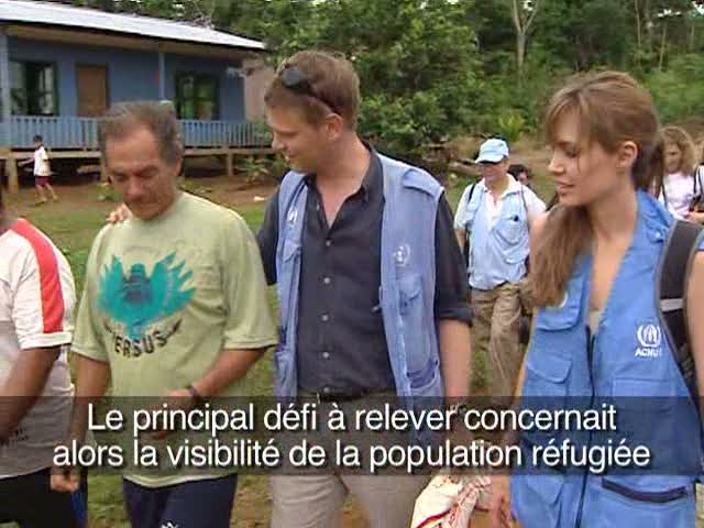 Angelina Jolie en Equateur