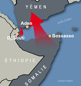 Migration mixte dans le golfe d'Aden