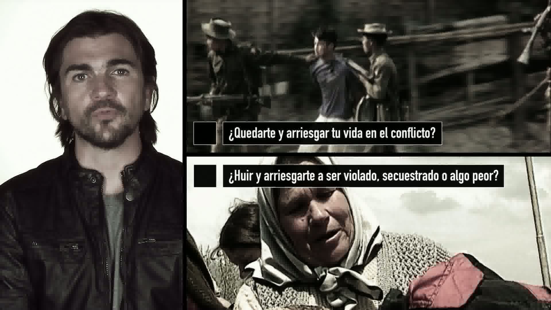 Juanes - No one chooses to be a refugee