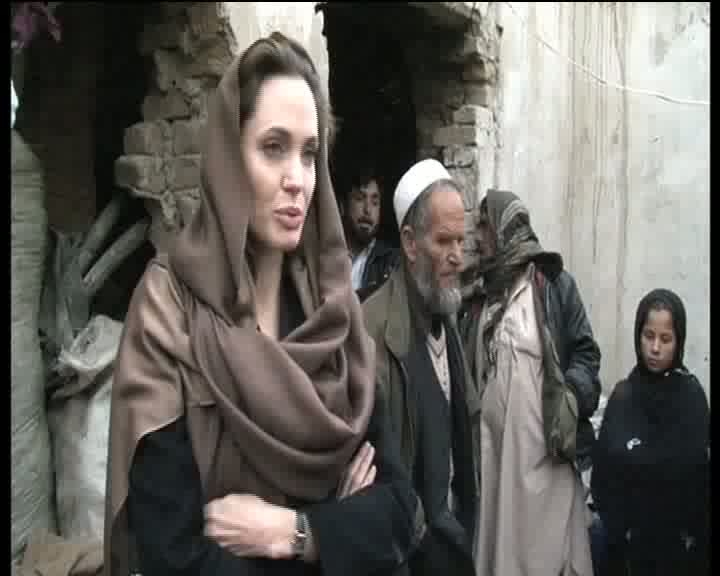 Angelina Jolie in Afghanistan