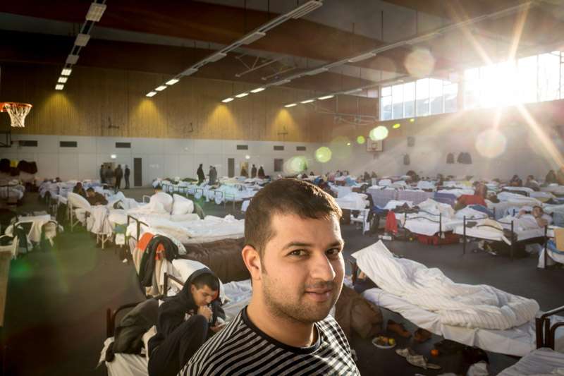 Syrian asylum-seeker, Abdel, a 28-year-old paediatrician, stands [&hellip;]