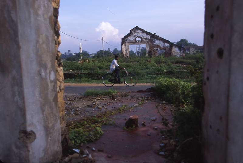 Destruction in Gurunagar, near Jaffna town, where most of the [&hellip;]