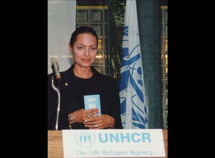 UNHCR pays tribute to Goodwill Ambassador Angelina Jolie