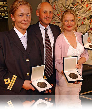 Captain Arne Rinnan and the crew and owners of the Norwegian container ship, MV Tampa