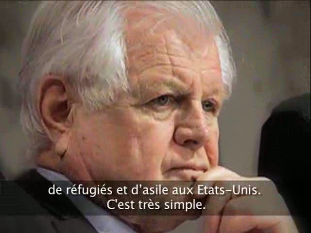 Le défunt sénateur Edward Kennedy - Lauréat de la distinction Nansen pour les réfugiés 2009