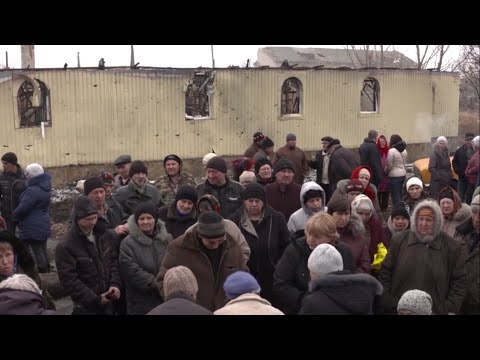Ukraine: Destroyed Town