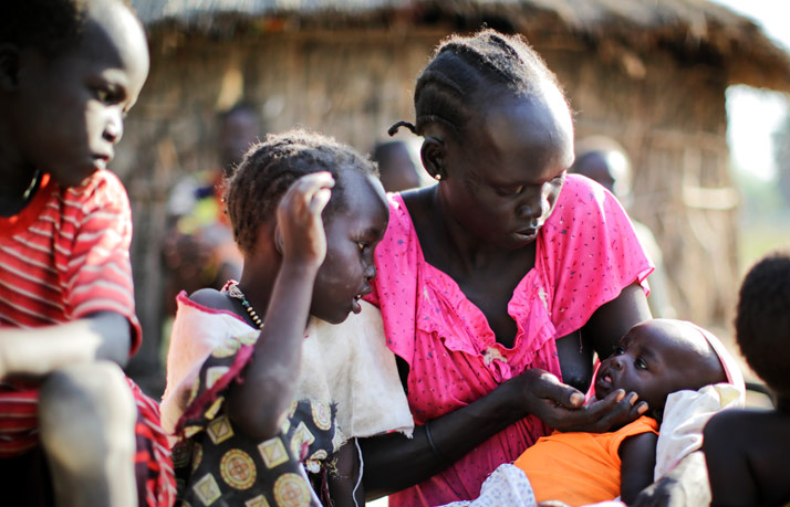 War and Hunger Drive South Sudan Displacement