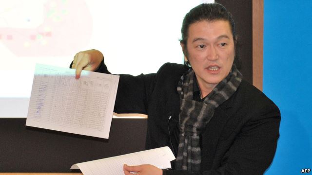 Kenji Goto is pictured in 2014.