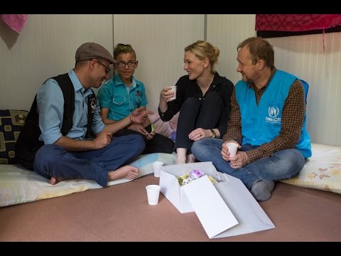 Cate Blanchett gets to know Ahmad for World Refugee Day 2015