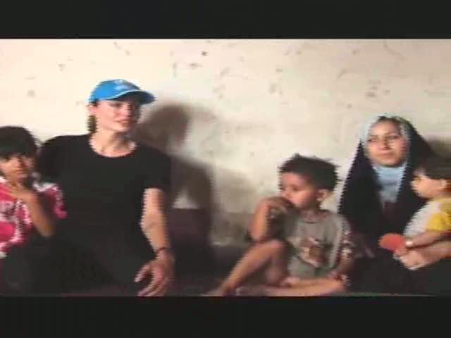 Angelina Jolie  in Iraq