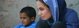 Goodwill Ambassador Angelina Jolie