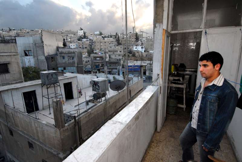 An Iraqi refugee looks out over Amman. Of the estimated two million [&hellip;]