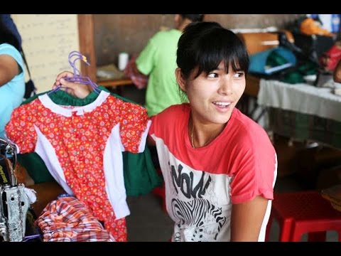 Displaced women sew up a future in Kachin camp