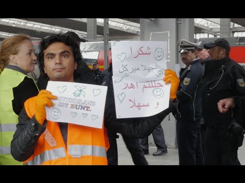 Germany: Refugee arrivals in Munich