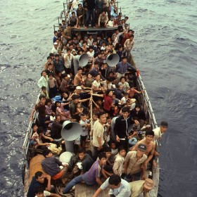 Indonesia, South China Sea. (c) UNHCR / V. Leduc / 1979