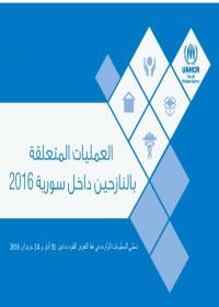 UNHCR Syria IDP Operations - Arabic (as of 14 June 2016)