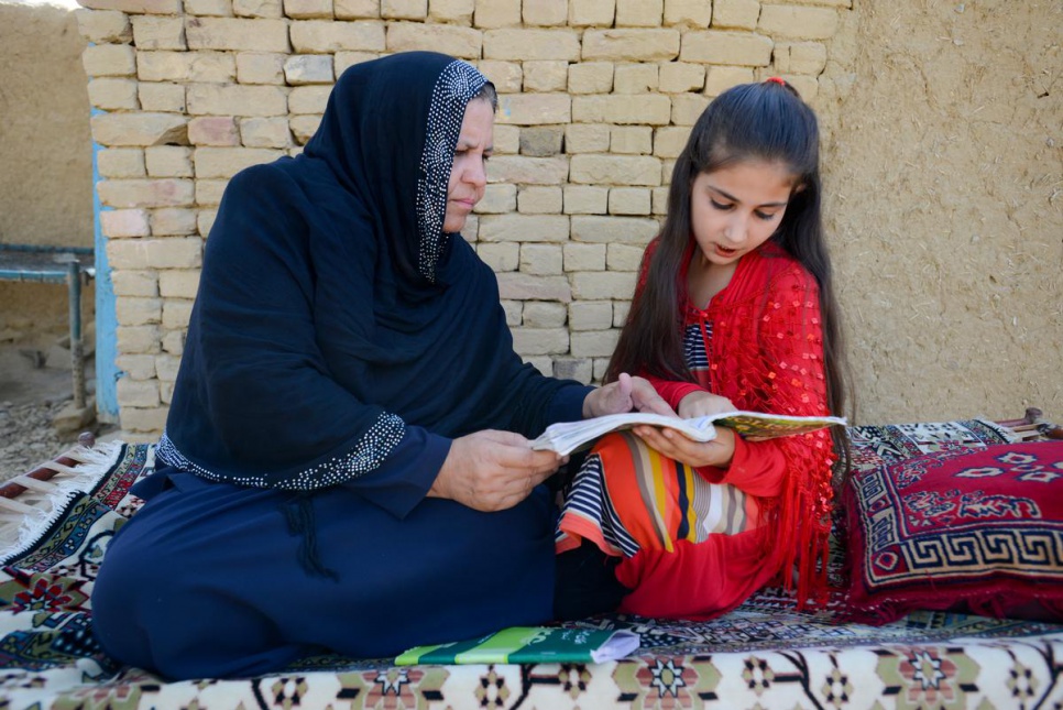 Sawera Niazmand, 11, is Asifi's youngest daughter and a student at her mother's school. "My dream is to become an eye doctor," she says, "to bring light to people who cannot see."