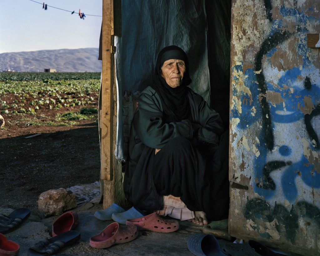 Saada 102 éves menekült Szíriából – Fotó: © Andrew McConnell
