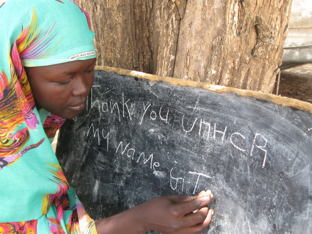 Tagwa a Gendrassa menekülttáborban Dél-Szudánban – © UNHCR/K. Kot-Majewska