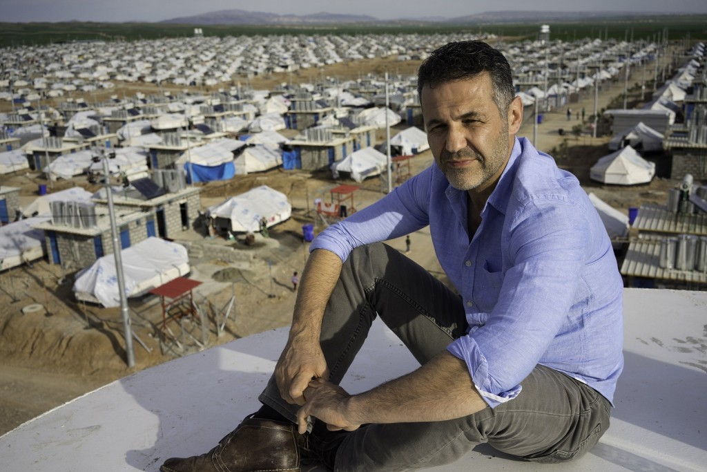 UNHCR Goodwill Ambassador Khaled Hosseini visits Syrians in Northern Iraq