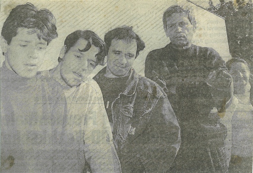 © privat. Adin Hamzic (links im Bild) und seine Familie in Pöchlarn, 1993 