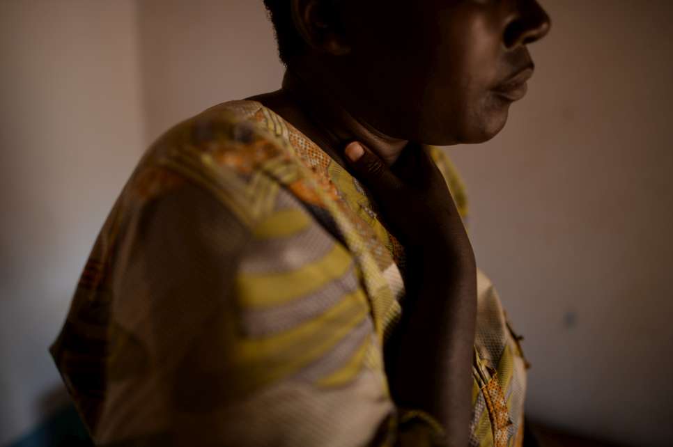 Armed men killed Louise's husband and three sons in Burundi, then beat and raped her. She made it to Tanzania, but still struggles to sleep due to the memories.