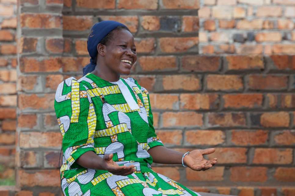 Sister Angelique, displaced herself, supports fellow survivors of displacement and also of abuse. Through her project she has helped transform the lives of more than 2,000 women and girls 