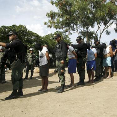 Venezuela: Redadas policiales afectan a sectores populares