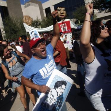 “Aquí no hay derechos humanos”