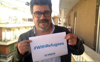 Francesco Pannofino per #WithRefugees