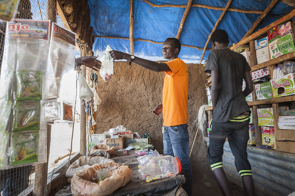 Ethiopia. Teacher Lim Bol from South Sudan wants to become a medical doctor.