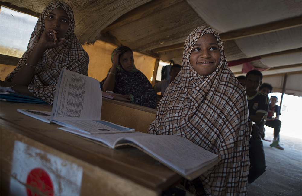 Mauritania. Tinalbarka visează să fie avocat.