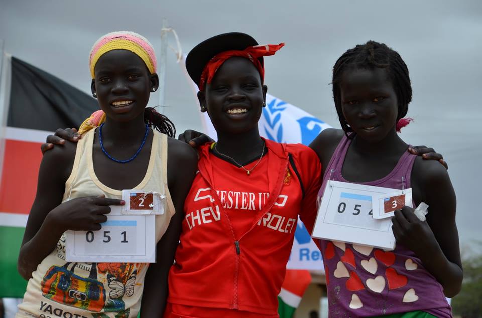 Female participants at the Dadaab Peace Race UNHCR/A.Nasrullah