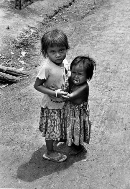 In the late 1970s, Thailand became the country of first asylum for refugees from Cambodia, Laos and Vietnam. These Cambodian children were among the tens of thousands who fled to Thailand during and after the brutal Khmer Rouge regime.