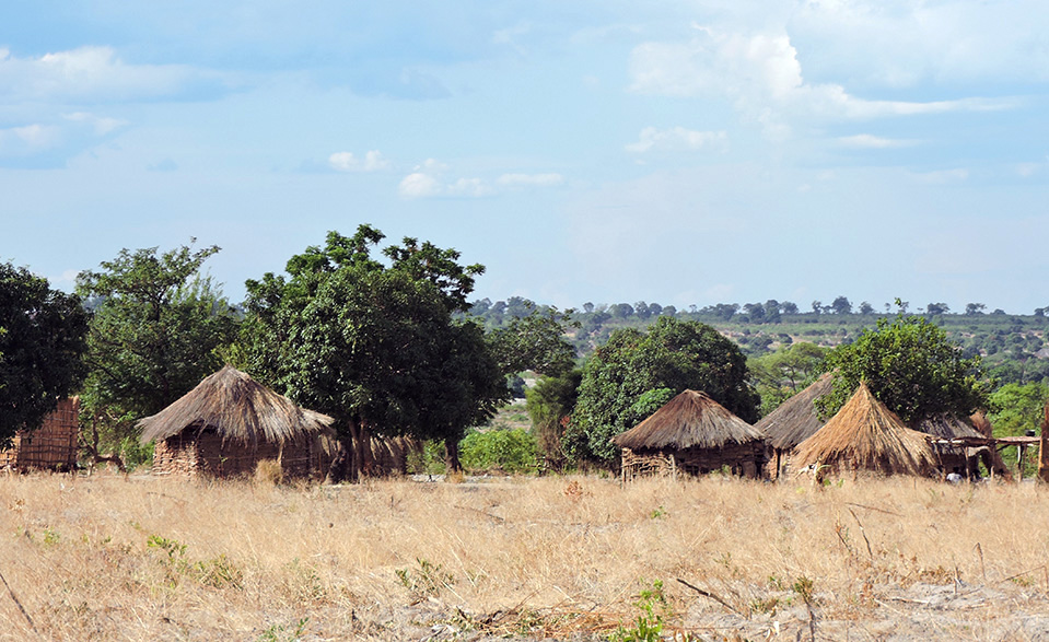 Photo of the Mayukwayukwa settlement in rural Zambia.