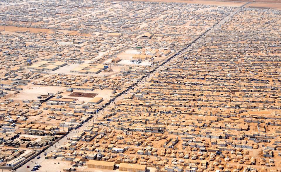 Vast, dusty and unpredictable, this remarkable stretch of desert is home to thousands of Syrian refugees.