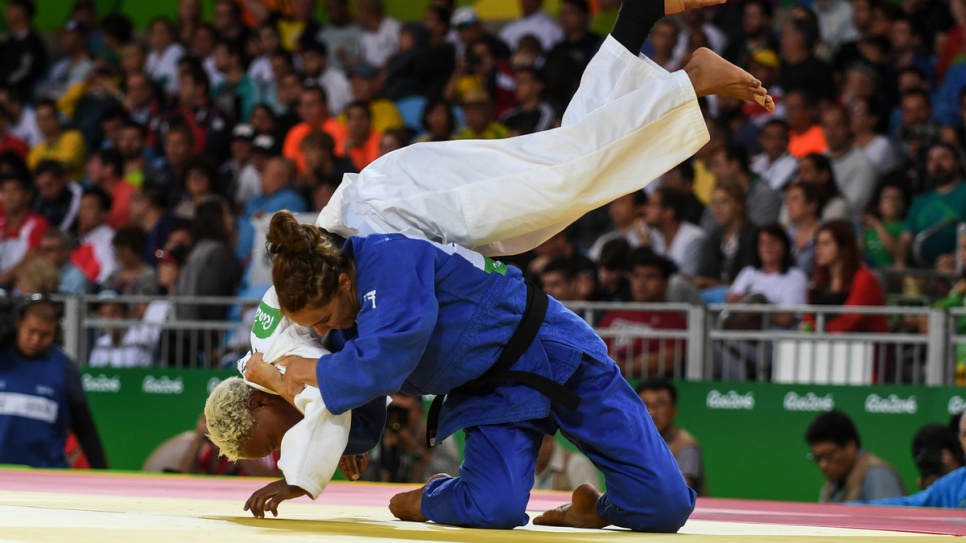 Yolande Mabika lost to tough Israeli Linda Bolder, but left with her head held high.