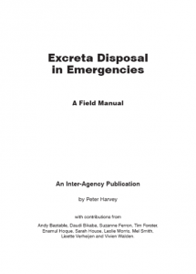 Excreta Disposal in Emergencies - A Field Manual (WEDC, 2007)