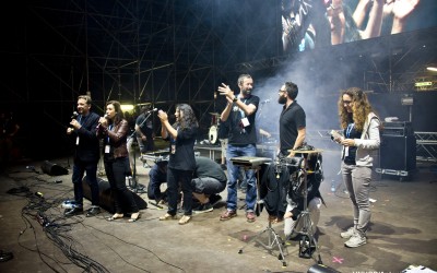 Florence. Italy. World Refugee Day 2016 concert