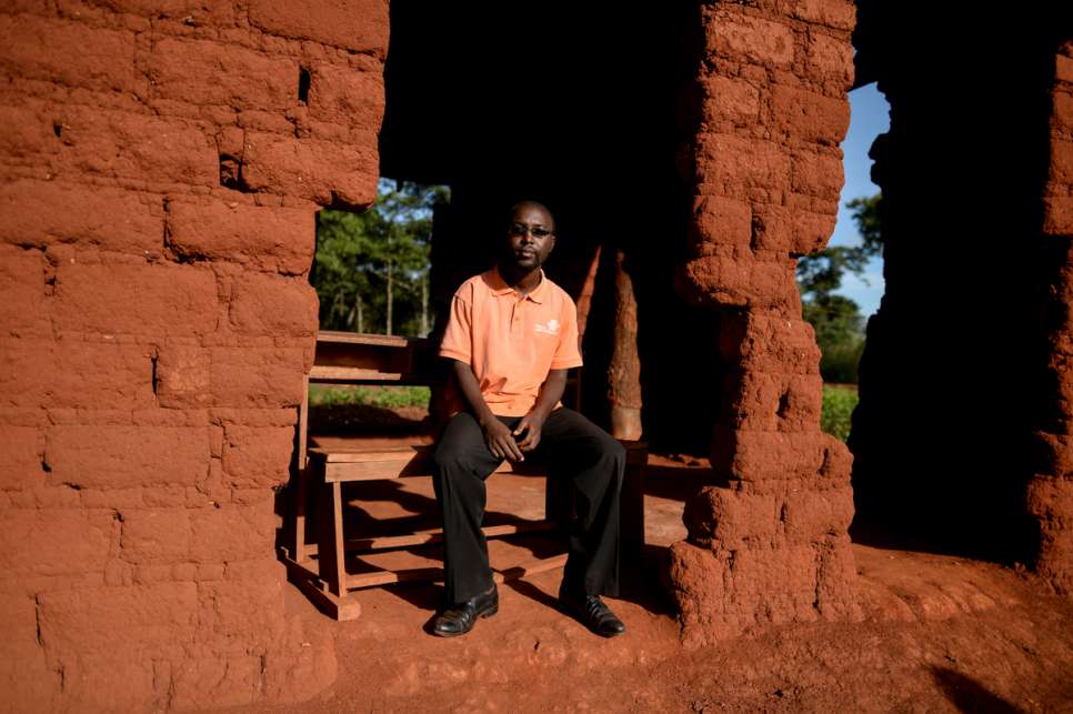 Nolasque Nduwimana is a history teacher who supported the opposition in Burundi. One night, five men broke into his room and put guns to his head, but he managed to escape.