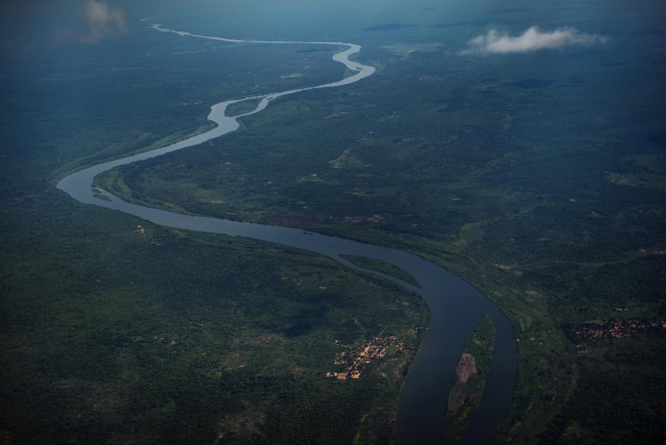 The Luvua River winds through northern Katanga, a volatile and resource-rich region in the Democratic Republic of Congo.