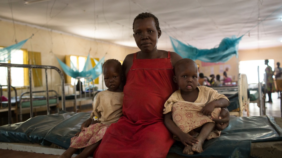 "I will go home if there is peace," says Cecilia Obere, 26, a refugee from South Sudan who is living in 
Kakuma refugee camp in Kenya. "Even if there are schools there, I will go home with the children."