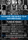 Our #WithRefugees Facebook Live World Tour rolls on across the globe today, starting this morning in Africa with @[89552163841:274:OCTOPIZZO], then over to @[402215643191646:274:Douglas Booth], followed by @[323487350401:274:Jesús Vázquez] , and rounding off the day with style we'll hear from @[300224781015:274:Neil Gaiman]!

Post your questions for our supporters in the comments below.