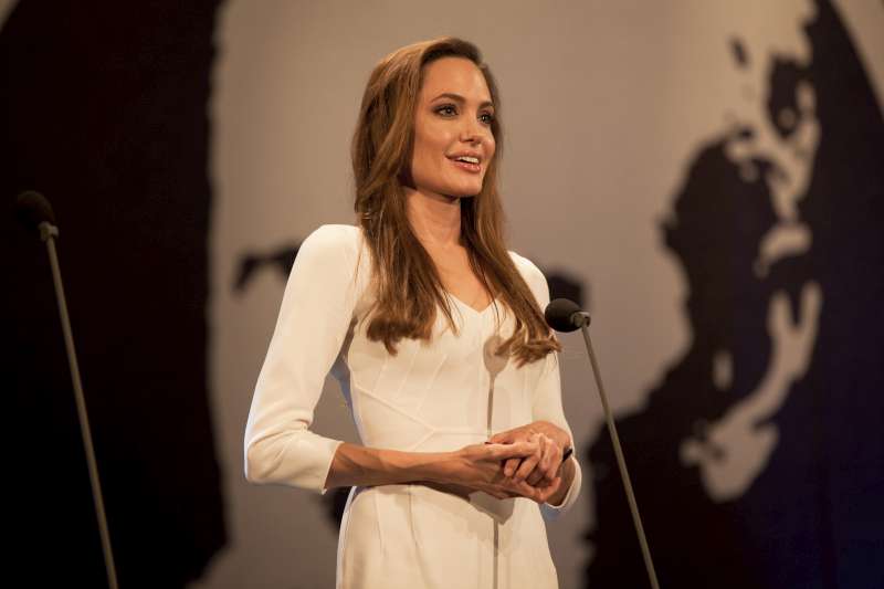 Jolie speaks about her experience working in the field with UNHCR, saying it has been an honour and a privilege to meet refugees from all over the world and that the experience has made her a better person. 