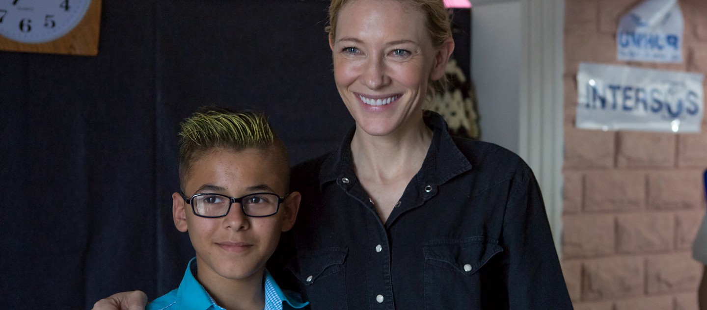 Cate Blanchett, Lebanon, 2015.