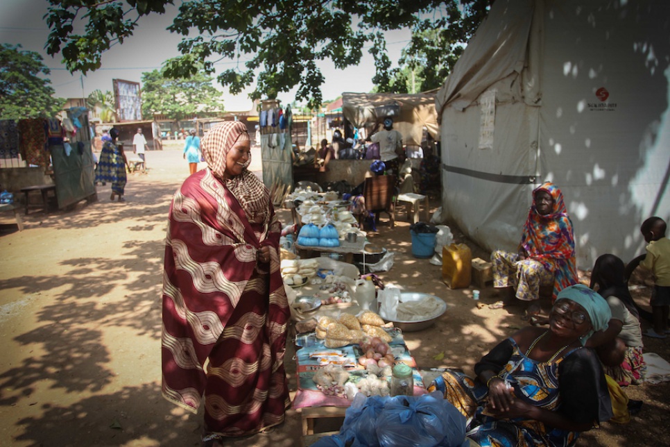 Before the conflict, Myramou ran a small business making homemade yoghurt and selling it at markets. "I hope I can resume my activity soon. I just need a bit of support to start with."