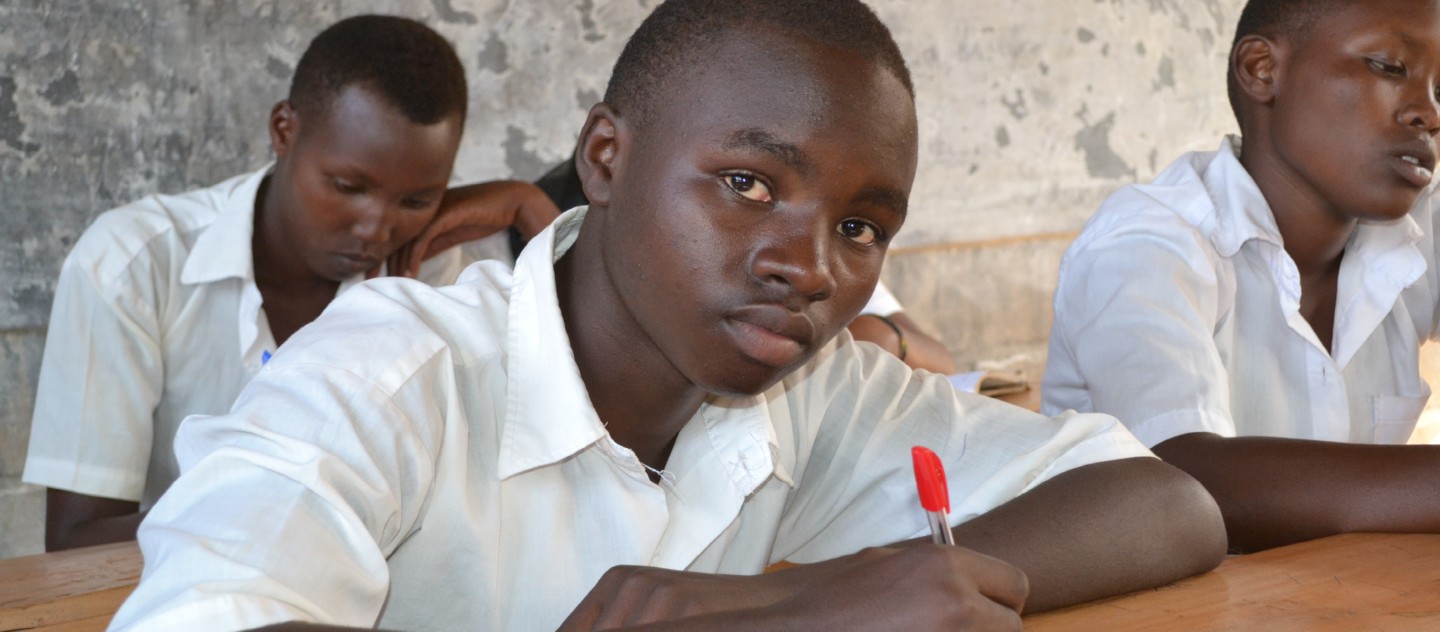 A Congolese refugee, Prince Nzamuye, 17, lives with his grandmother in Mugombwa refugee camp - Southern Province/Rwanda ©UNHCR Rwanda/ Eugene Sibomana