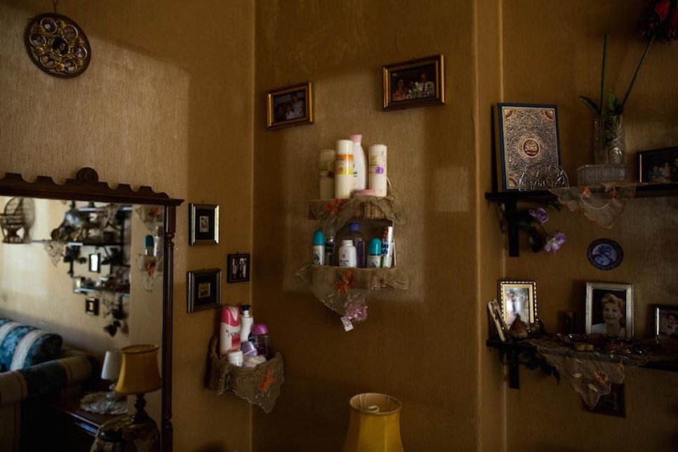 The room that belongs to Rena, Alberto's mother, in their apartment in Catania.