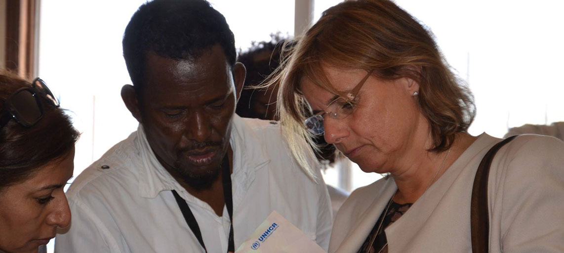 Swedish Minister for International Development Cooperation, Isabella Lövin, visits Dadaab Refugee Camps